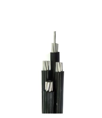 PVC Insulation Aerial Bundled Cable Aluminum Conductor ABC Power Cable