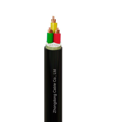 Copper Conductor 3 Core PVC Cable Unarmoured Power Cable For Open Air Installed