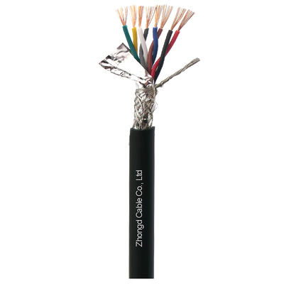 Multi Pair Twisted Shielded Instrument Cable 2/4/5/12 Pair 20awg 22awg 24awg