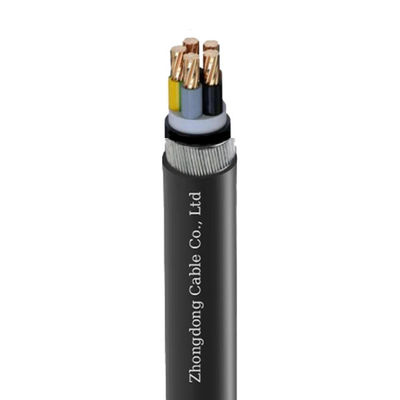 Multi Core Cu Conductor Low Voltage Cable Steel Wire Armour LV Power Cable