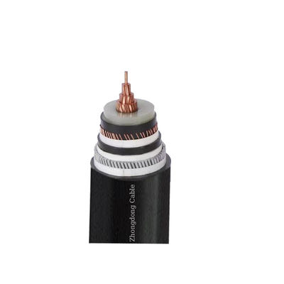 Single Core Underground High Voltage Electrical Cable With Copper Or Aluminum Conductor