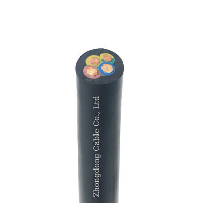 450V 750V Flexible Rubber Cable 3 Or 4 Cores 2.5mm2 50mm2 95mm2