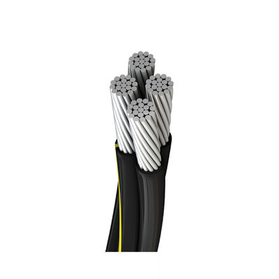 Aluminum Aerial Bundled Cable ABC 4 Cores Low Voltage Overhead Electrical Wire