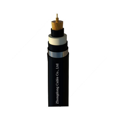 Copper Conductor Lead Sheath High Voltage Power Cable 110kV XLPE Insulation