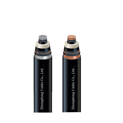 CU XLPE LC PVC 110kV High Voltage Cable Copper Wire Shielded Cable for Underground