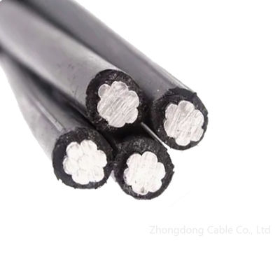 600V XLPE Insulation Aerial Bundled Cable ABC Overhead Twisted Cable