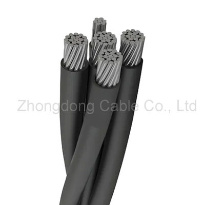 Aluminum Conductor Overhead Aerial Bundled Cable ABC Power Cable 0.6KV 1KV