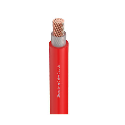 Low Smoke Zero Halogen LSZH Fire Resistant Cable Fiberglass Braid Wire Custom Length