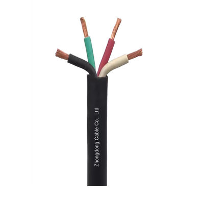 AWG Flexible Rubber Low Voltage Cable 300V 600V Rubber Power Cable for Construction