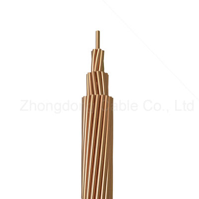 BCC Bare Copper Conductor Stranded 120mm2 19/2.80 for Earthing system