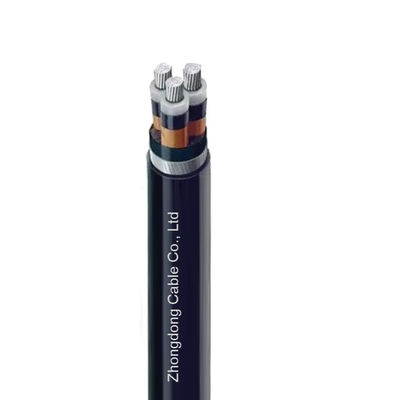 8.7KV 15kV Aluminium Conductor Cable Medium Voltage STA Cable Three Core