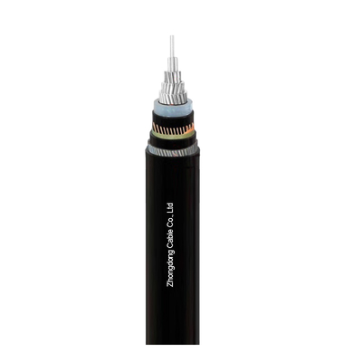 Single Core Aluminium Conductor Power cable  Medium Voltage Underground Cable for Electrical Use