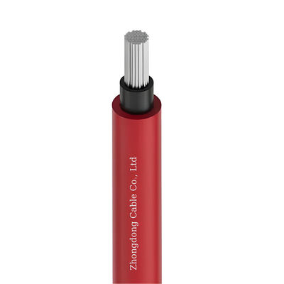 Copper Core Solar Panel Cable PV Cable XLPE Insulated PV1-F Cable Uv Resistance
