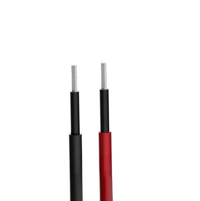 Tinned Copper Solar Cable XLPO Sheath PV H1Z2Z2-K 4mm 6mm 10mm Weather Resistant
